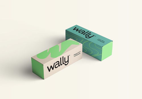 Wally口腔護理 以平面設計構筑清新、親和、專業的品牌形象